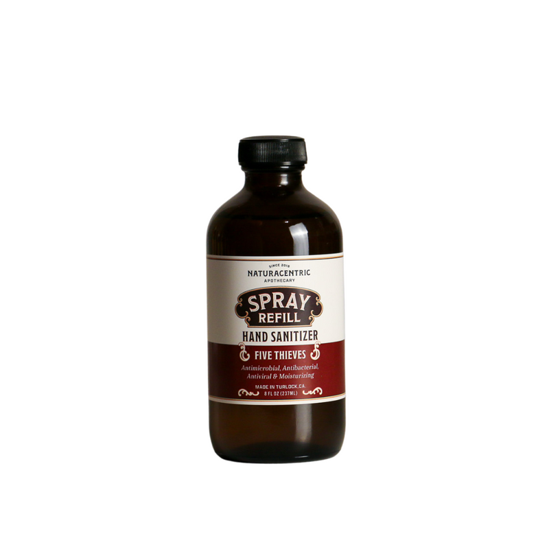 Five Thieves Essential Oil Based Hand Sanitizer Spray - Naturacentric
