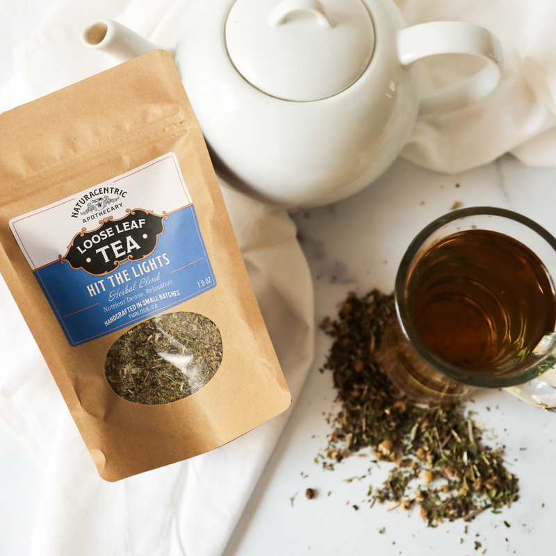 "Hit the Lights" Sleepy Loose Leaf Tea - Naturacentric