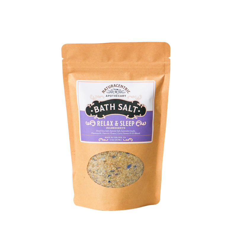 Relax & Sleep Bath Salt - Naturacentric