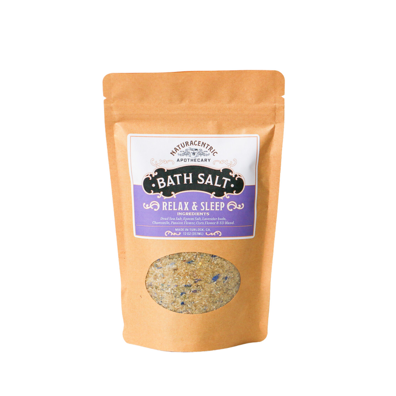 Relax & Sleep Bath Salt - Naturacentric 