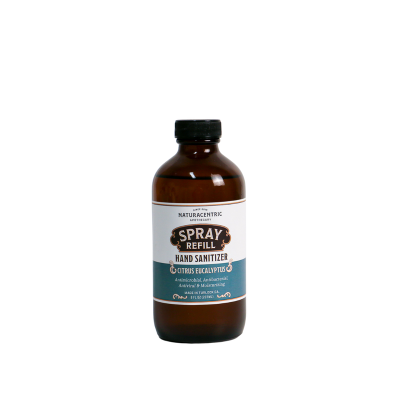 Citrus Eucalyptus Essential Oil Based Hand Sanitizer Spray - Naturacentric
