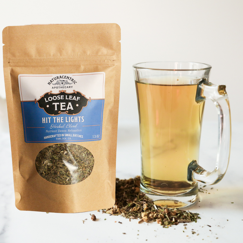 "Hit the Lights" Sleepy Loose Leaf Tea - Naturacentric