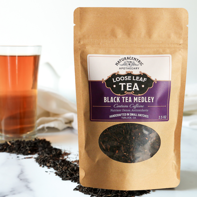 Black Medley Loose Leaf Tea - Naturacentric 