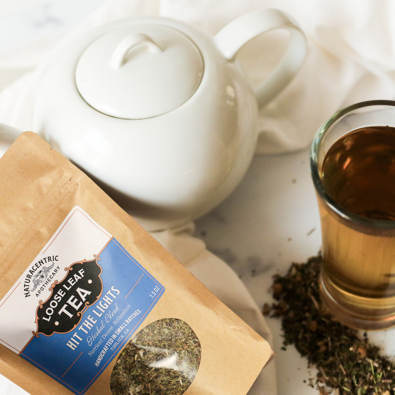 "Hit the Lights" Sleepy Loose Leaf Tea - Naturacentric