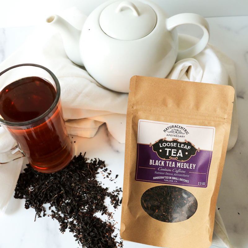 Black Medley Loose Leaf Tea - Naturacentric