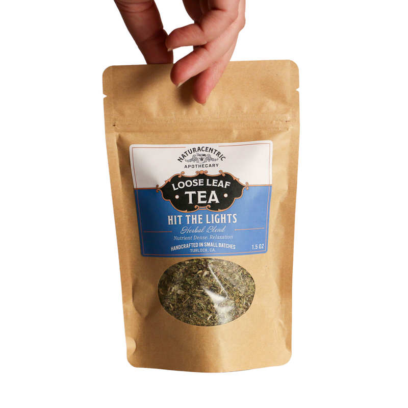 "Hit the Lights" Sleepy Loose Leaf Tea - Naturacentric