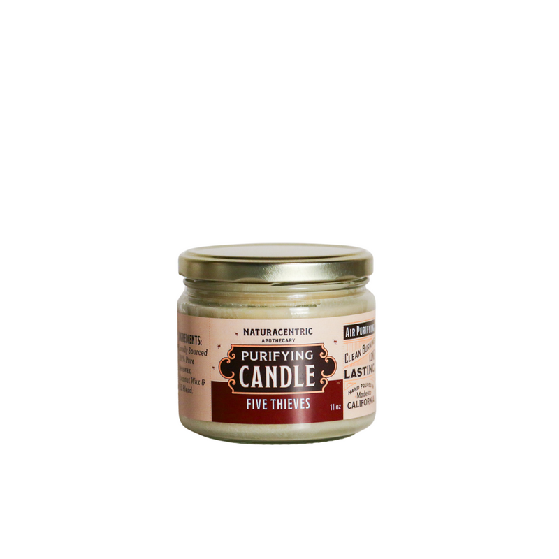 Five Thieves Air Purifying Beeswax Candle - Naturacentric