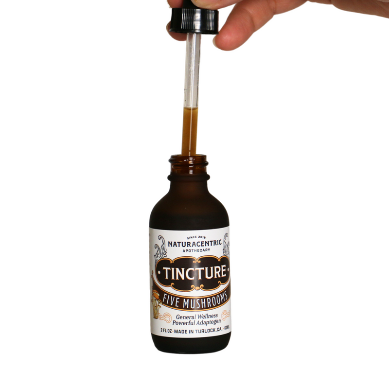 Five Mushrooms Tincture - Naturacentric