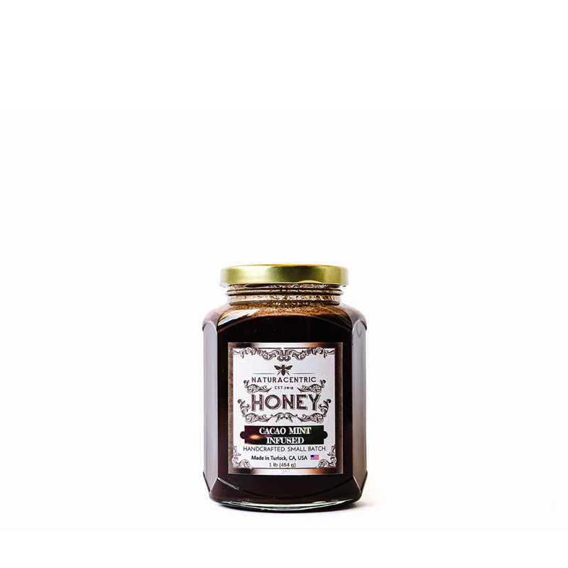 Cacao Mint Infused Honey - Naturacentric