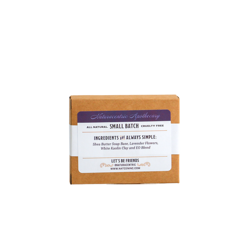 English Lavender Soap Bar - Naturacentric
