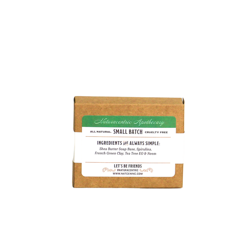 Tea Tree Neem Bar Soap - Naturacentric