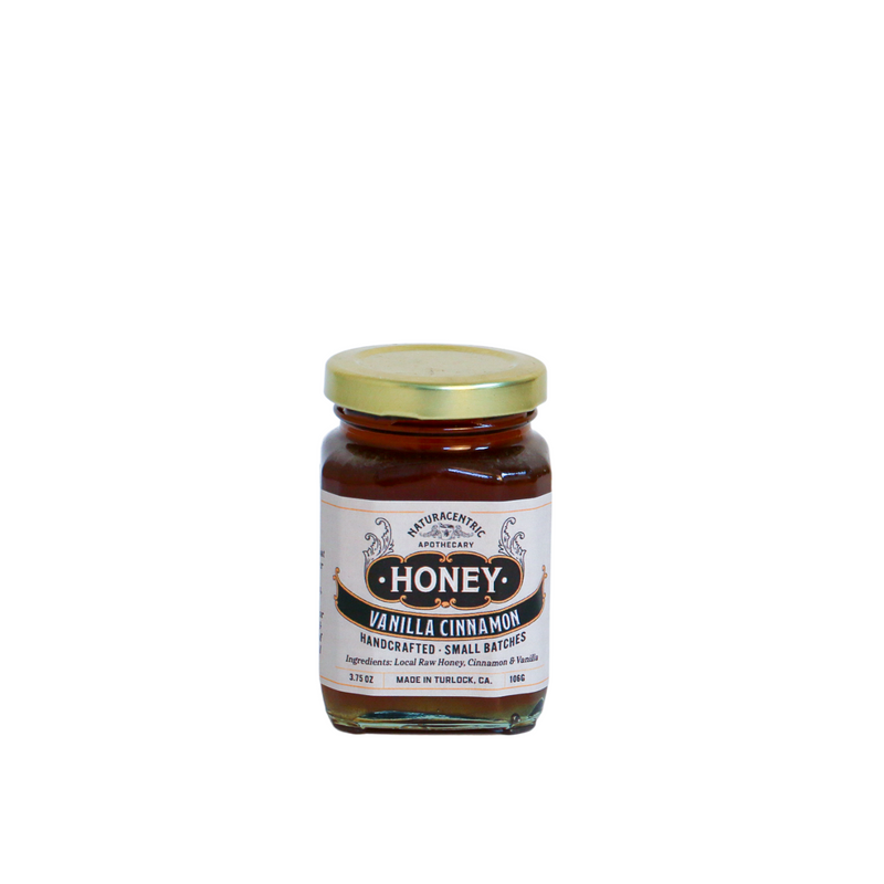 Vanilla Cinnamon Infused Honey - Naturacentric