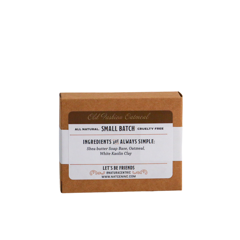 Old Fashion Oatmeal Soap - Naturacentric