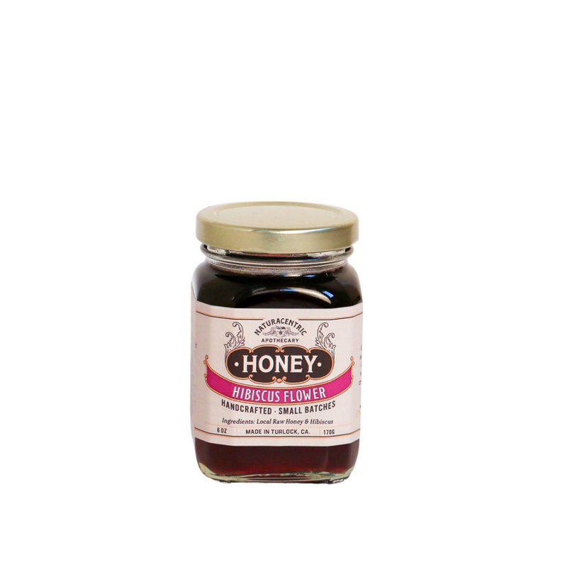 Hibiscus Infused Honey - Naturacentric