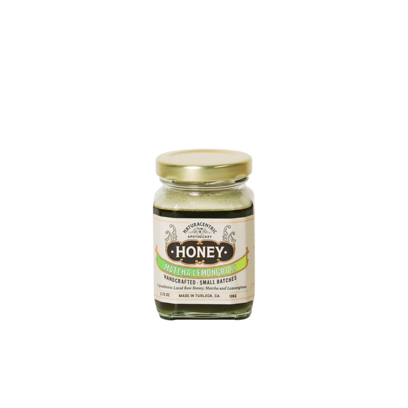 Matcha Lemongrass Infused Honey - Naturacentric
