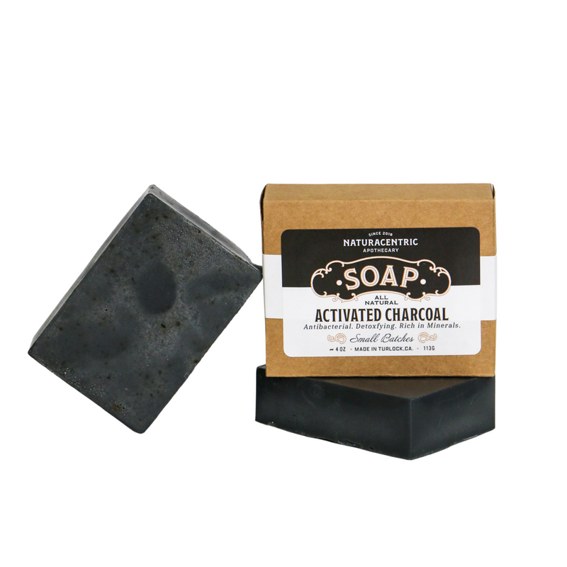 Activated Charcoal Soap Bar - Naturacentric