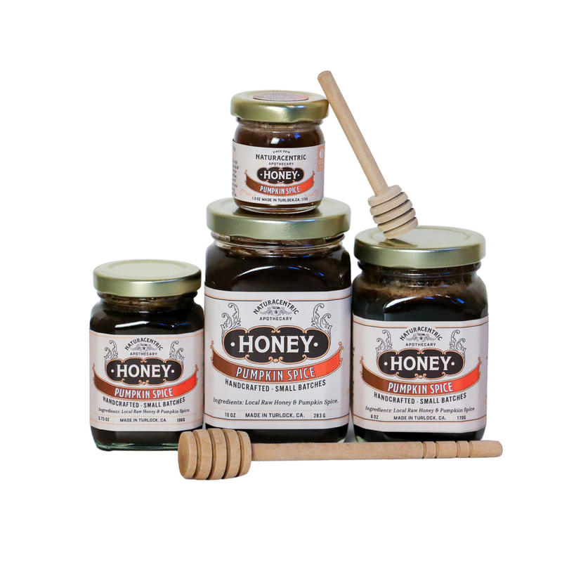 Pumpkin Spice Infused Local Raw Honey - Naturacentric