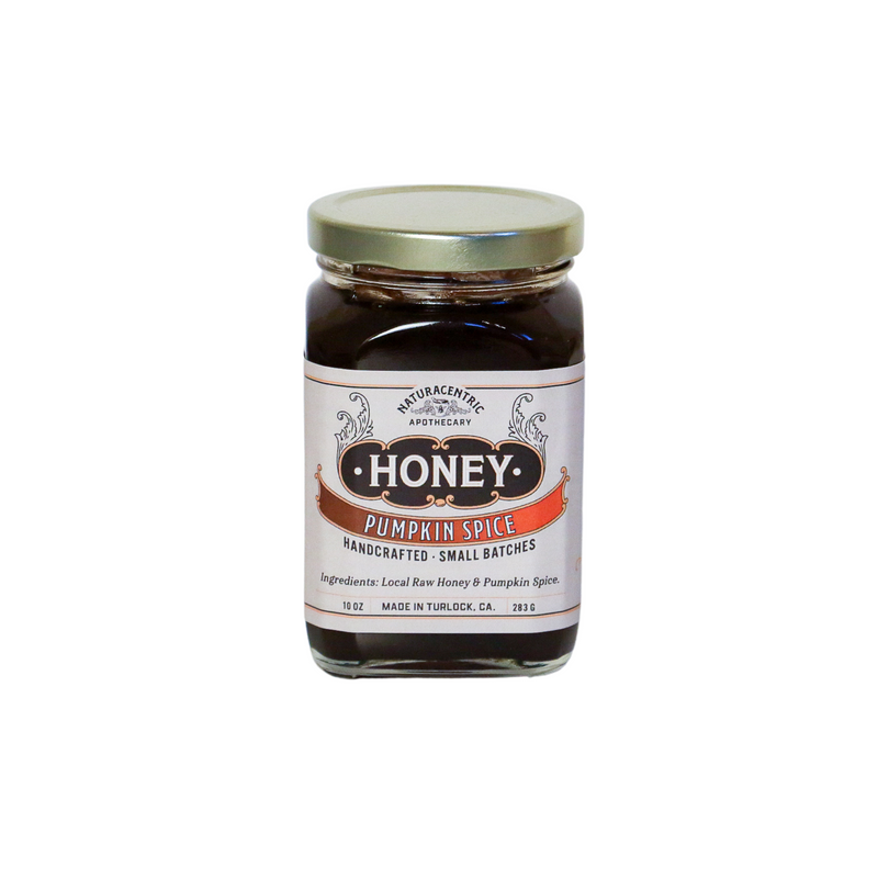 Pumpkin Spice Infused Local Raw Honey - Naturacentric