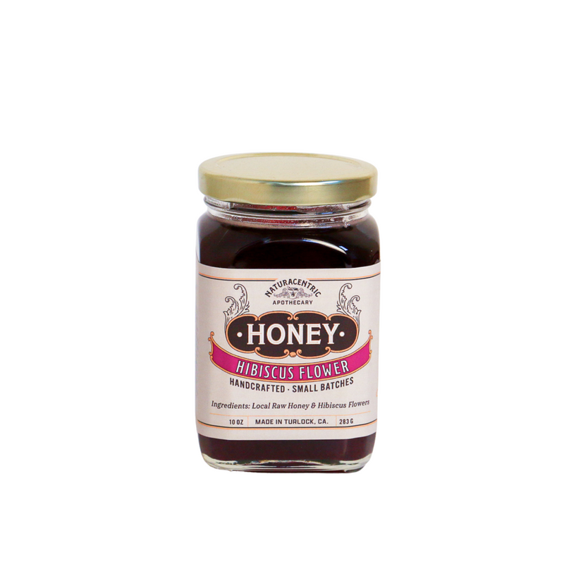 Hibiscus Infused Honey - Naturacentric 
