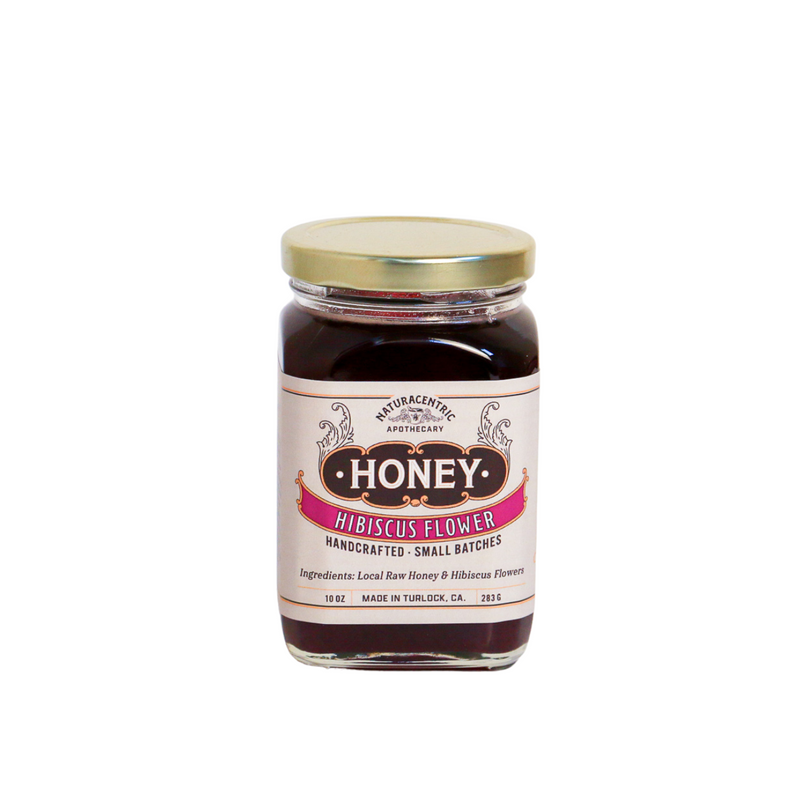 Hibiscus Infused Honey - Naturacentric