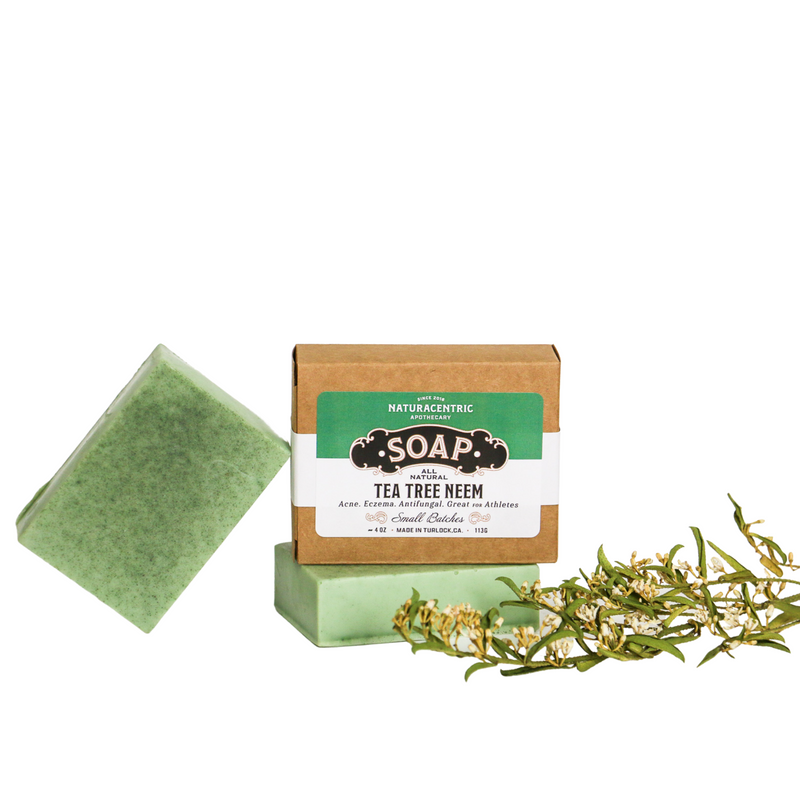 Tea Tree Neem Bar Soap - Naturacentric