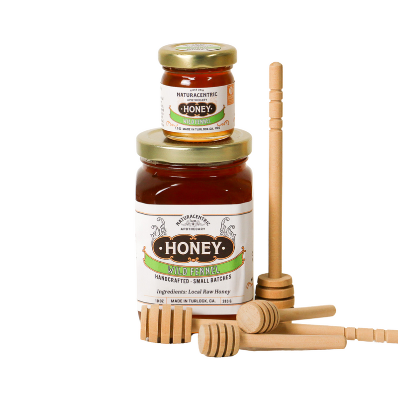 Wild Fennel Local Raw Honey - Naturacentric