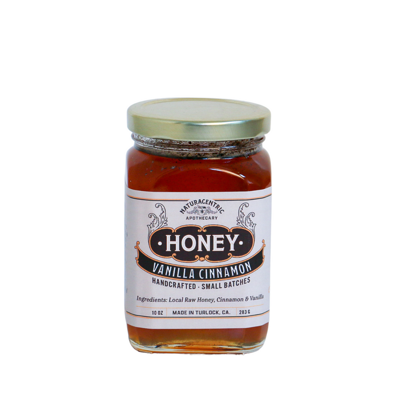 Vanilla Cinnamon Infused Honey - Naturacentric