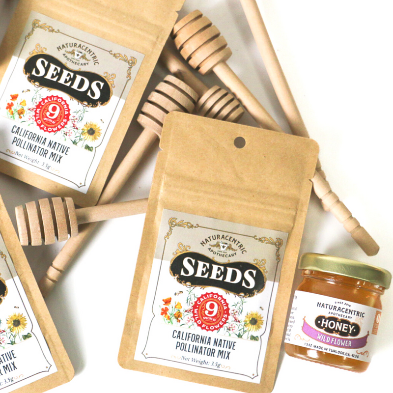 California Native Wild Flower Pollinator Seed Pack - Naturacentric