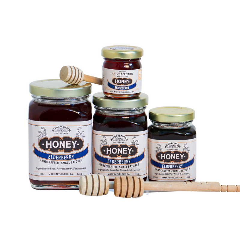 Elderberry Infused Honey - Naturacentric 