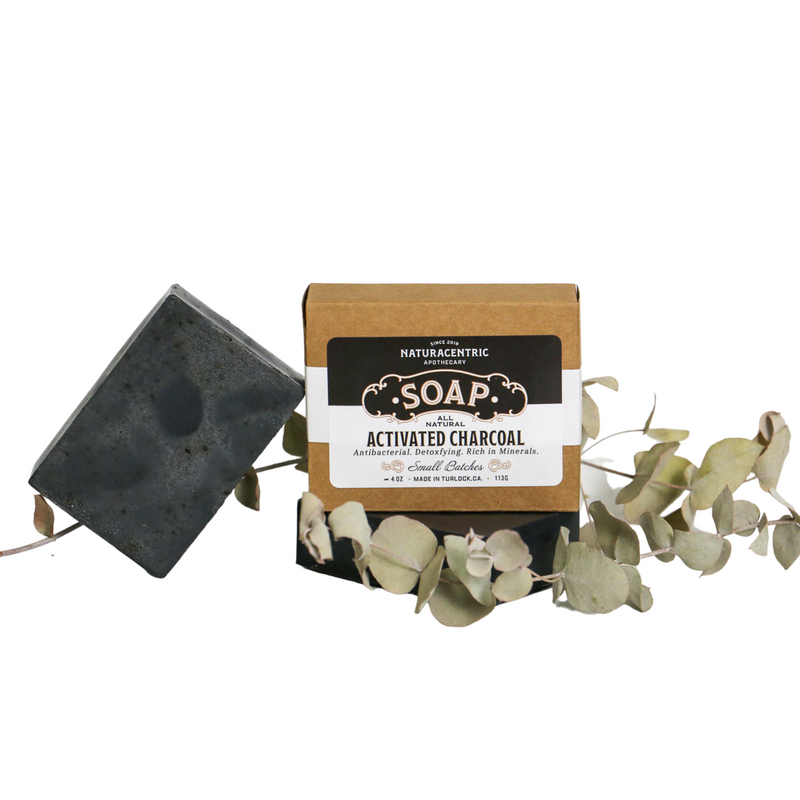 Activated Charcoal Soap Bar - Naturacentric