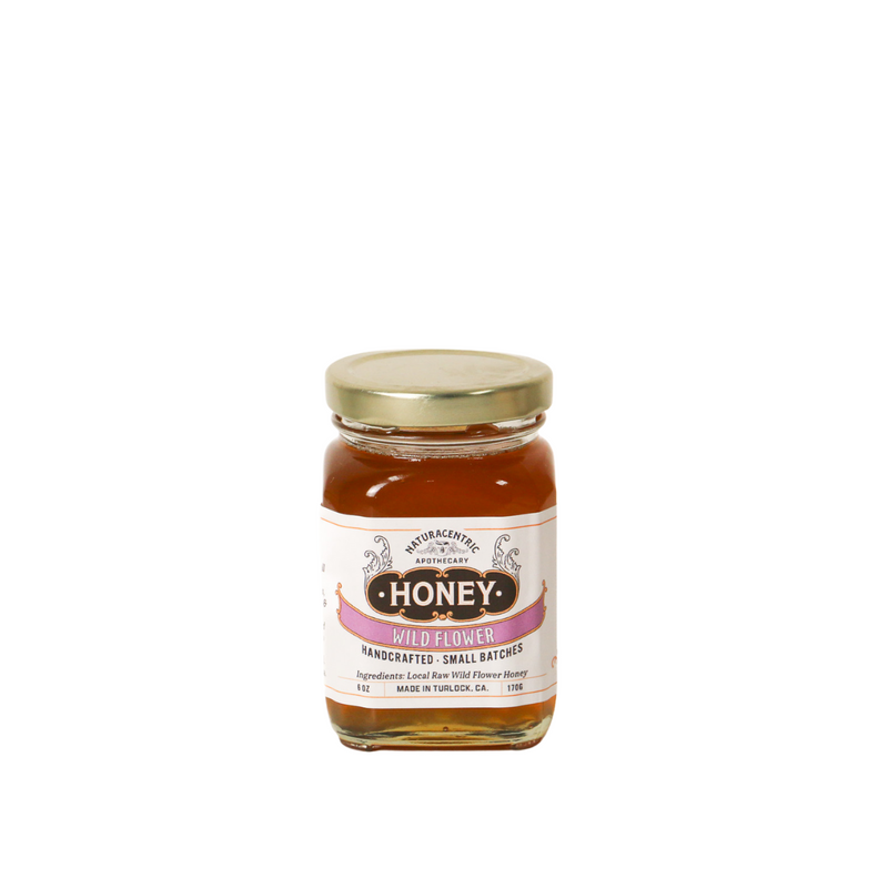 Wild Flower Local Raw Honey - Naturacentric 