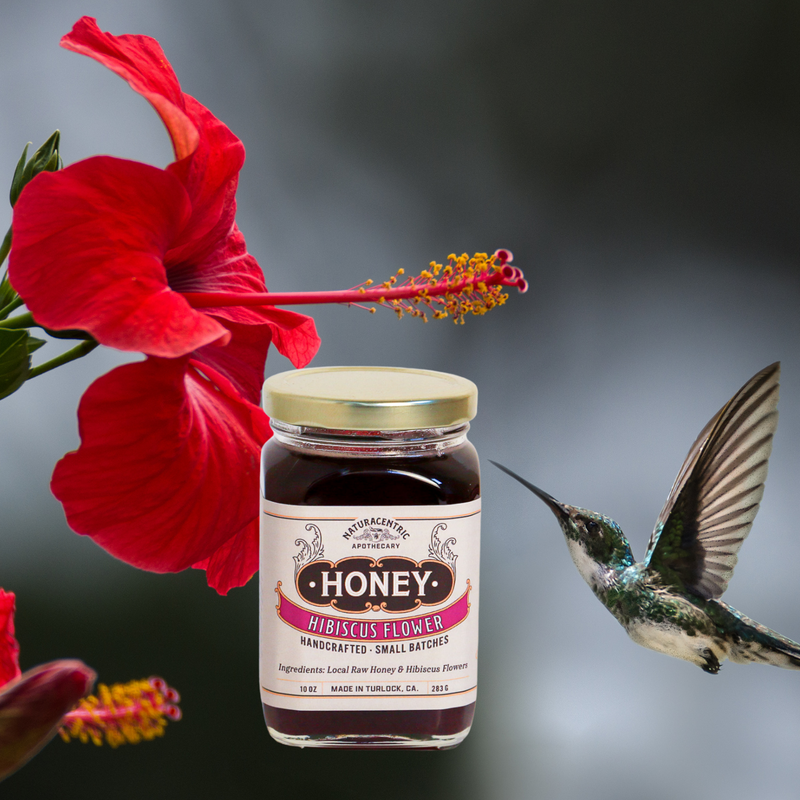 Hibiscus Infused Honey - Naturacentric