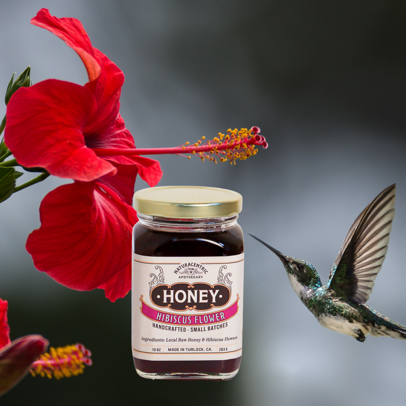 Hibiscus Infused Honey - Naturacentric 