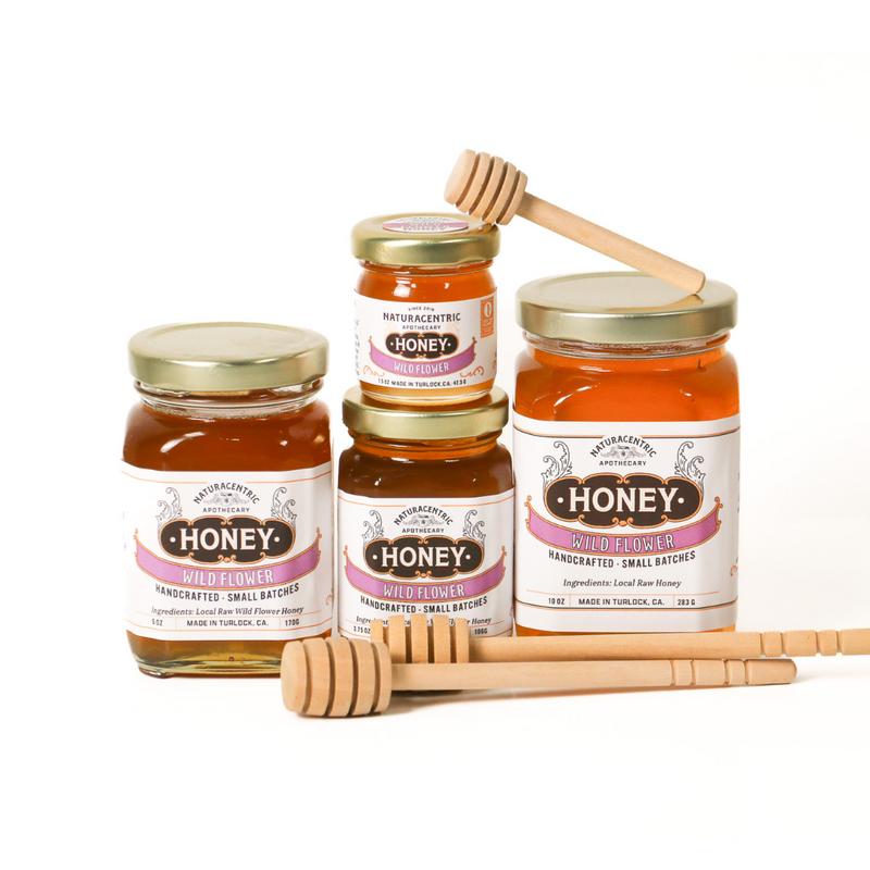 Wild Flower Local Raw Honey - Naturacentric