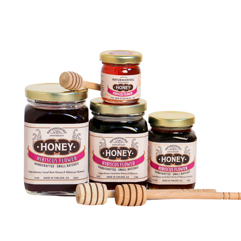 Hibiscus Infused Honey - Naturacentric