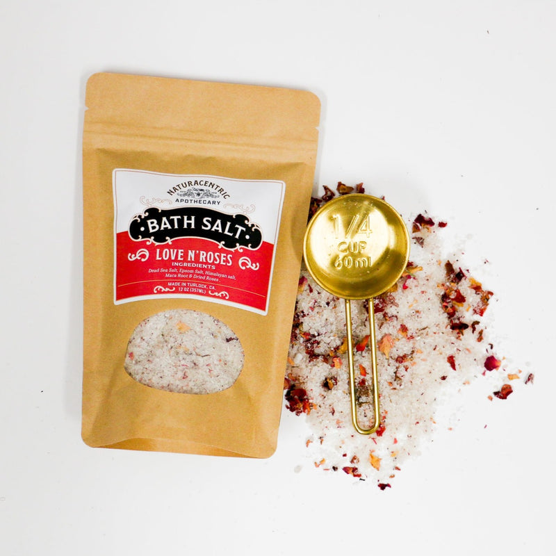 Love and Roses Bath Salt - Naturacentric 