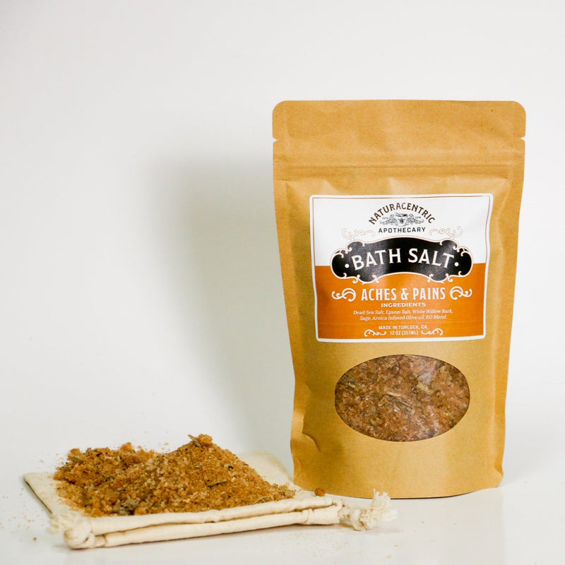 Aches & Pains Bath Salt - Naturacentric
