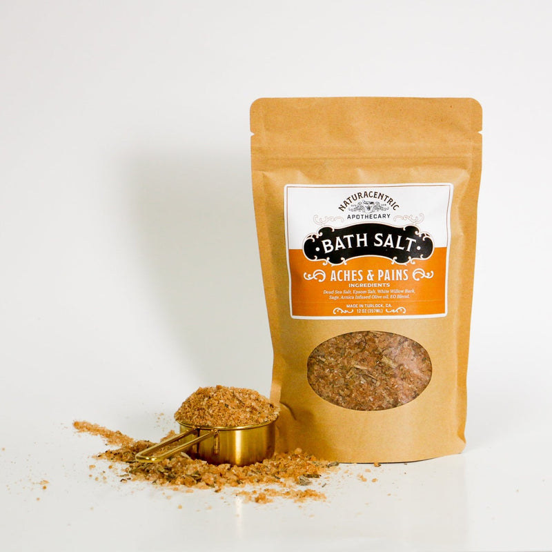 Aches & Pains Bath Salt - Naturacentric
