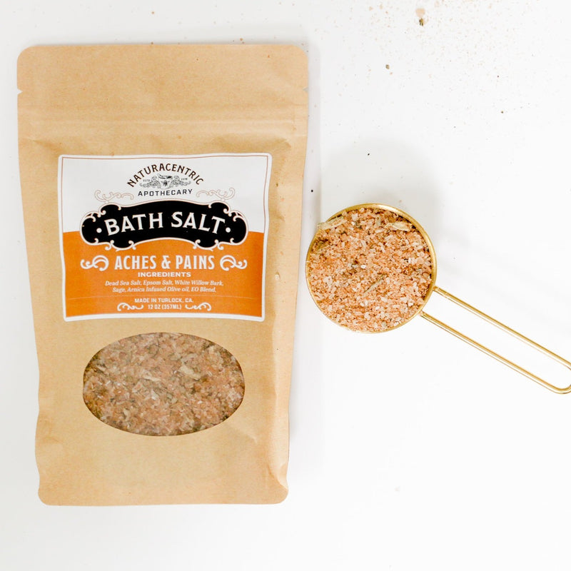 Aches & Pains Bath Salt - Naturacentric