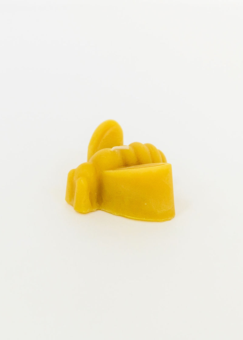 Bee Shaped Bees Wax Candle - Naturacentric