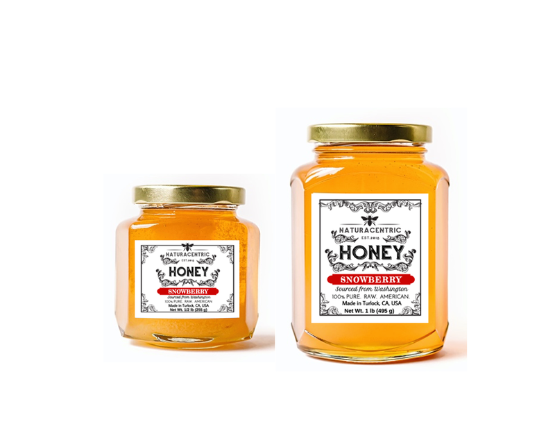 Snowberry Local Raw Honey - Naturacentric 