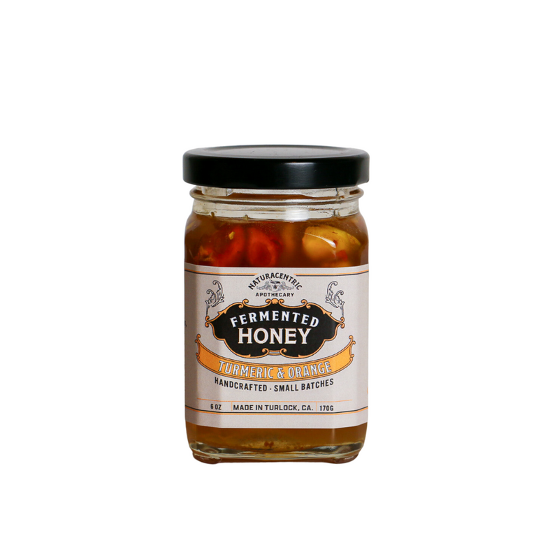 Fermented Turmeric & Ginger Honey - Naturacentric 
