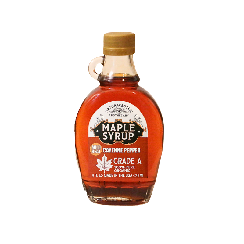 Organic Cayenne Pepper Infused Maple Syrup