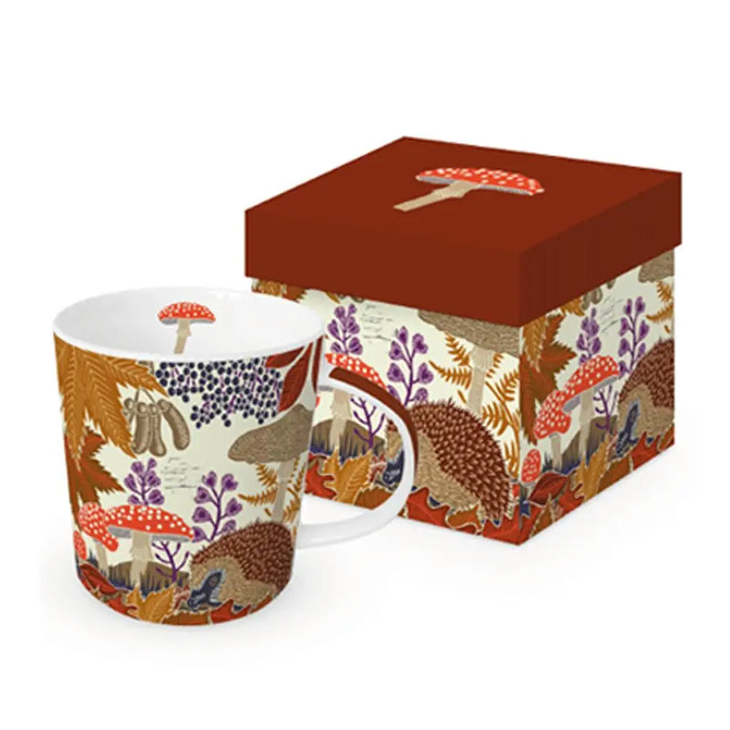 Woodland Mushrooms Mug in Gift Box