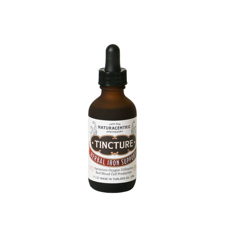 Herbal Iron Support Tincture - Naturacentric 