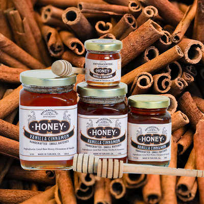 Vanilla Cinnamon Infused Honey - Naturacentric 