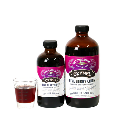 Five Berry Cider Oxymel - Naturacentric 