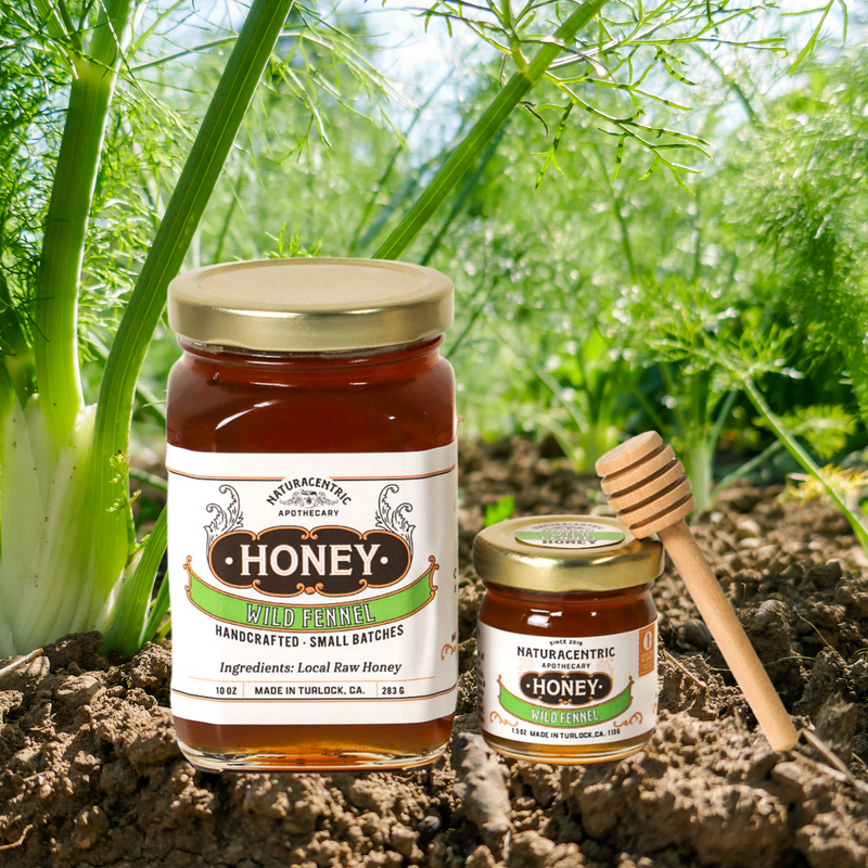 Wild Fennel Local Raw Honey - Naturacentric 