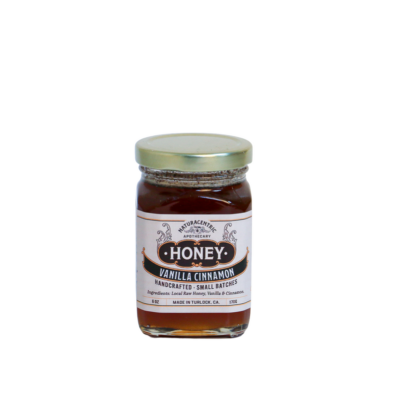 Vanilla Cinnamon Infused Honey - Naturacentric 