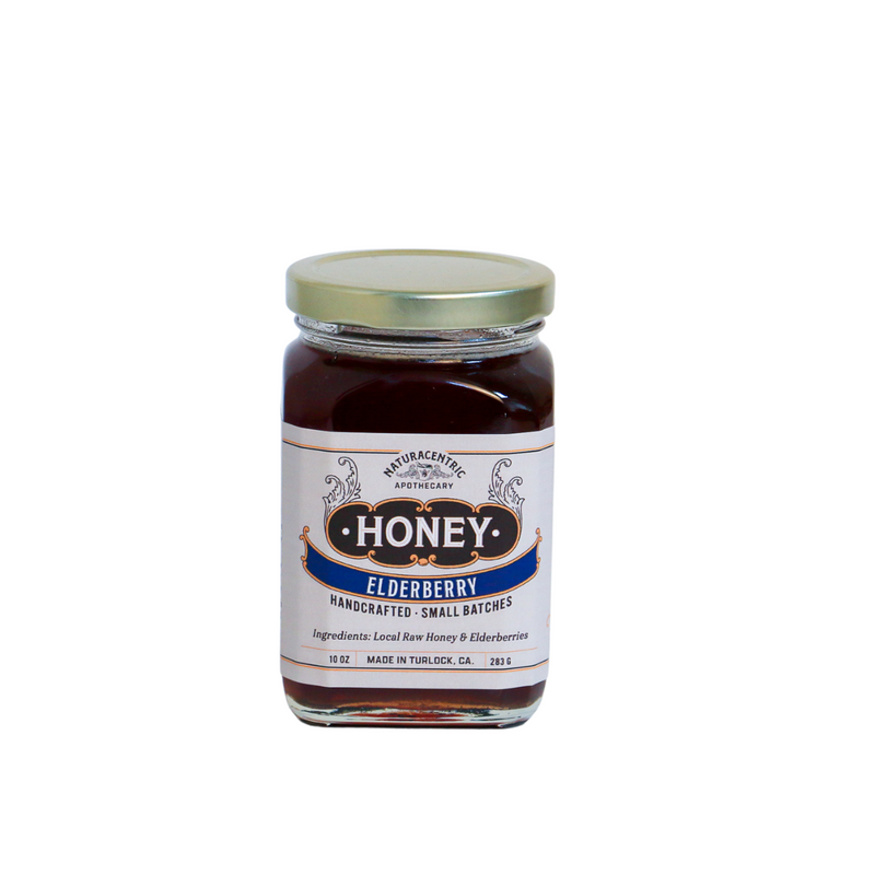 Elderberry Infused Honey - Naturacentric 